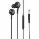 4XEM 3.5mm AKG Earphones with Mic and Volume Control (Black) - Mini-phone (3.5mm) - Wired - Earbud - In-ear - Black 4XSAMEARAKGB
