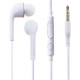 4XEM Earbud Earphones For Samsung Galaxy/Tab (White) - Stereo - White - Wired - Earbud - Binaural - In-ear 4XSAMEARWH