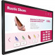 Philips Signage Solutions Multi-Touch Display - 55" LCD - Touchscreen - ARM Cortex A73 + A53 - 2 GB DDR3 SDRAM - 3840 x 2160 - WLED - 400 Nit - 2160p - HDMI - USB - DVI - Serial - Wireless LAN - Ethernet - Android 8.0 - Black 55BDL3452T