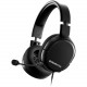 SteelSeries ARCTIS 1 All-Platform Wired Gaming Headset - Mini-phone (3.5mm) - Wired - 32 Ohm - 20 Hz - 20 kHz - Over-the-head - Ear-cup - 9.84 ft Cable - Noise Cancelling, Bi-directional Microphone - Black 61487