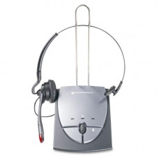 Plantronics S12 Convertible Headset with Amplifier - Mono - Gray - Wired - Over-the-head, Over-the-ear - Monaural - Circumaural - 7 ft Cable - Noise Cancelling Microphone - TAA Compliance 65145-01