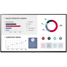 LG 65UL3G-B Digital Signage Display - 65" LCD - 3840 x 2160 - LED - 400 Nit - 2160p - HDMI - USB - SerialEthernet - Ceramic Black - TAA Compliance 65UL3G-B