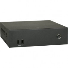 AOpen Digital Engine DE6140 Digital Signage Appliance - R-Series - 4 GB - 500 GB HDD - HDMI - USB - DVI - Serial - Wireless LAN - Ethernet - Black 791.DE800.A4G0