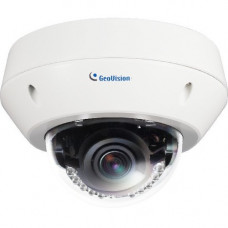 GeoVision GV-EVD5100 5 Megapixel Network Camera - 98.43 ft Night Vision - Motion JPEG, H.264 - 2592 x 1944 - 3x Optical - CMOS - Wall Mount, Ceiling Mount, Pole Mount, Pendant Mount, Corner Mount 84-EVD5100-0010