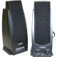Inland Pro Sound 2000 2.0 Speaker System - 7.20 W RMS - Black - 70 Hz to 20 kHz 88034