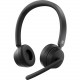Microsoft Modern Wireless Headset - Stereo - USB - Wireless - On-ear - Binaural - Ear-cup - Noise Reduction Microphone - Black 8JS-00001