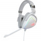 Asus ROG Delta White Edition Headset - Stereo - USB Type C - Wired - 32 Ohm - 20 Hz - 40 kHz - Over-the-head - Binaural - Circumaural - 4.92 ft Cable - Uni-directional Microphone - White 90YH02HW-B2UA00