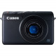 Canon PowerShot N100 12.1 Megapixel Compact Camera - Black - 3" Touchscreen LCD - 5x Optical Zoom - 4x Digital Zoom - Optical (IS) - 4000 x 3000 Image - 1920 x 1080 Video - HD Movie Mode - Wireless LAN - REACH, RoHS, WEEE Compliance 9168B001