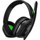 Logitech Astro A10 Headset - Stereo - Green, Gray - Mini-phone - Wired - 32 Ohm - 20 Hz - 20 kHz - Over-the-ear, Over-the-head - Binaural - Circumaural - TAA Compliance 939-001506