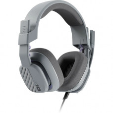 Logitech Astro A10 Headset - Stereo - Mini-phone (3.5mm) - Wired - 32 Ohm - 20 Hz - 20 kHz - Over-the-ear - Binaural - Ear-cup - Uni-directional Microphone - Gray 939-002069