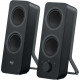 Logitech Z207 Bluetooth Speaker System - 5 W RMS - Black - Bluetooth - Wireless Pairing, Passive Radiator - TAA Compliance 980-001294