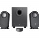 Logitech Z407 Bluetooth Speaker System - 40 W RMS - Black - Desktop - USB - TAA Compliance 980-001347