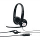 Logitech Padded H390 USB Headset - Stereo - Black, Silver - USB - Wired - 20 Hz - 20 kHz - Over-the-head - Binaural - Circumaural - 8 ft Cable - Noise Cancelling Microphone - RoHS, TAA, WEEE Compliance 981-000014