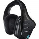 Logitech Artemis Spectrum Wireless 7.1 Surround Sound Gaming Headset - Stereo - Mini-phone, RCA - Wired/Wireless - 65.6 ft - 39 Ohm20 kHz - Over-the-head - Binaural - Circumaural - Noise Canceling - TAA Compliance 981-000585