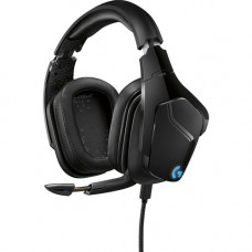 Logitech G935 Wireless 7.1 Surround Lightsync Gaming Headset - Stereo - Black, Blue - USB, Mini-phone - Wired/Wireless - 65.6 ft - 5 Kilo Ohm - 20 Hz - 20 kHz - Over-the-head - Binaural - Circumaural - Cardioid, Uni-directional Microphone - TAA Compliance