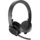 Logitech Zone Wireless Headset - Stereo - Wireless - Bluetooth - 98.4 ft - 30 Hz - 13 kHz - Over-the-head - Binaural - Circumaural - Omni-directional, MEMS Technology, Electret, Condenser, Noise Cancelling Microphone - Noise Canceling - TAA Compliance 981