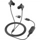 Logitech Zone Wired Earbuds - Stereo - Mini-phone (3.5mm), USB Type A, USB Type C - Wired - 16 Ohm - 20 Hz - 16 kHz - Earbud - Binaural - In-ear - 4.80 ft Cable - Noise Cancelling, Omni-directional, MEMS Technology Microphone - Graphite 981-001008
