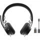 Logitech Zone 900 Headset - Stereo - USB Type A - Wireless - Bluetooth - 98.4 ft - 30 Hz - 13 kHz - Over-the-head - Binaural - Ear-cup - MEMS Technology, Omni-directional, Noise Cancelling Microphone - Noise Canceling - Black 981-001100