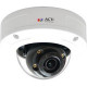 ACTi A94 5 Megapixel Network Camera - Monochrome, Color - 49.21 ft Night Vision - Motion JPEG, H.264, H.265 - 2592 x 1944 - 2.80 mm - CMOS - Cable - Mini-Dome - Surface Mount, Wall Mount, Pendant Mount, Pole Mount - TAA Compliance A94