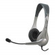 Cyber Acoustics AC-202b Speech Recognition Stereo Headset - Over-the-head - RoHS Compliance AC-202B