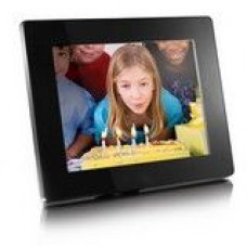 Aluratek ADMPF108F Digital Photo Frame - Photo Viewer, Audio Player, Video Player - 8" Active Matrix TFT Color LCD ADMPF108F