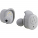 Audio-Technica SonicSport Wireless In-ear Headphones - Stereo - Gray - Wireless - Bluetooth - 32.8 ft - 14 Ohm - 20 Hz - 25 kHz - Earbud - Binaural - In-ear - Omni-directional Microphone ATH-SPORT7TWGY