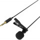 Sabrent Microphone - Wired - Condenser - Omni-directional - Lavalier, Lapel, Clip-on - Proprietary AU-SMCR-PK100