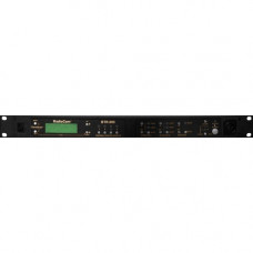 The Bosch Group RTS Two-Channel UHF Synthesized Wireless Intercom Base Station - Wired/Wireless - 1000 ft - Rack-mountable, Desktop - TAA Compliance BTR-800-A3