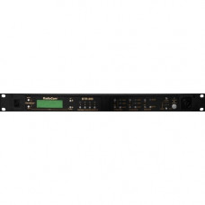 The Bosch Group RTS Two-Channel UHF Synthesized Wireless Intercom Base Station - Wired/Wireless - 1000 ft - Rack-mountable, Desktop - TAA Compliance BTR-800-A3R