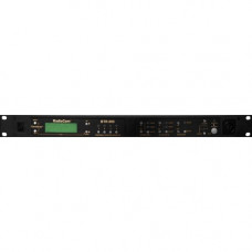 The Bosch Group RTS Two-Channel UHF Synthesized Wireless Intercom Base Station - Wired/Wireless - 1000 ft - Rack-mountable, Desktop - TAA Compliance BTR-800-A4R