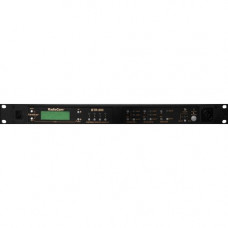 The Bosch Group RTS Two-Channel UHF Synthesized Wireless Intercom Base Station - Wired/Wireless - 1000 ft - Rack-mountable, Desktop - TAA Compliance BTR-800-F1R