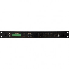 The Bosch Group RTS Two-Channel UHF Synthesized Wireless Intercom Base Station - Wired/Wireless - 1000 ft - Rack-mountable, Desktop - TAA Compliance BTR-800-E88