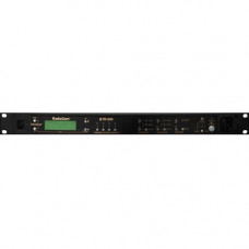 The Bosch Group RTS Two-Channel UHF Synthesized Wireless Intercom Base Station - Wired/Wireless - 1000 ft - Rack-mountable, Desktop - TAA Compliance BTR-800-F2R
