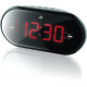 Digital Products International GPX Desktop Clock Radio - Mono - 2 x Alarm - Manual Snooze C253B