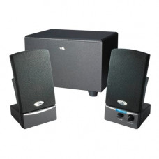 Cyber Acoustics CA-3001 2.1 Speaker System - 8 W RMS - Black - RoHS Compliance CA-3001WB