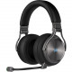 Corsair VIRTUOSO RGB Wireless SE High-Fidelity Gaming Headset - Gunmetal - Stereo - Mini-phone - Wired/Wireless - 60 ft - 32 Ohm - 20 Hz - 40 kHz - Over-the-head - Binaural - Circumaural - 4.92 ft Cable - Omni-directional Microphone - Gunmetal CA-9011180-