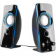 Cyber Acoustics CurveLight CA-SP29BT 2.0 Bluetooth Speaker System CA-SP29BT