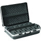Bosch Shipping Case - External Dimensions: 31.3" Width x 9.3" Depth x 22" Height - Key Lock Closure - Aluminum - Black, Silver - For Microphone - 1 - TAA Compliance CCSD-TCD