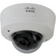 Cisco 1 Megapixel Network Camera - Monochrome, Color - Motion JPEG, H.264 - 1280 x 800 - 3 mm - 9 mm - 3x Optical - CMOS - Cable - Dome - TAA Compliance CIVS-IPC-3520-RF