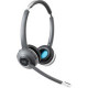 Cisco 562 Headset - Stereo - Black - Wireless - DECT 6.0 - 300 ft48 kHz - Over-the-head - Binaural - Supra-aural - Uni-directional, Electret, Condenser Microphone - TAA Compliance CP-HS-WL-562-S-US=
