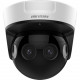 Hikvision PanoVu DS-2CD6924G0-IHS 8 Megapixel Network Camera - Dome - 65.62 ft Night Vision - H.265+, H.265, H.264+, H.264, MJPEG - 3840 x 2160 - CMOS - Wall Mount, Pendant Mount - TAA Compliance DS-2CD6924G0-IHS 2.8MM