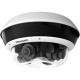 Hikvision PanoVu DS-2CD6D54FWD-IZHS 20 Megapixel Network Camera - Dome - 98.43 ft Night Vision - H.264, MJPEG, H.265, H.265+, H.264+ - 2560 x 1920 - 4.2x Optical - CMOS - Pendant Mount, Wall Mount, Pole Mount, Corner Mount - TAA Compliance DS-2CD6D54FWD-I