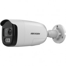 Hikvision Turbo HD DS-2CE12DFT-PIRXOF 2 Megapixel Surveillance Camera - Bullet - 131.23 ft Night Vision - 1920 x 1080 - CMOS - Junction Box Mount - TAA Compliance DS-2CE12DFT-PIRXOF 3.6MM