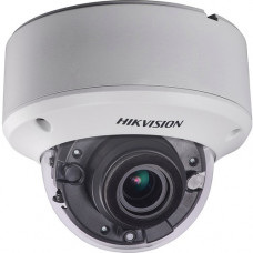 Hikvision Turbo HD DS-2CE56H0T-AVPIT3ZF 5 Megapixel Surveillance Camera - Color, Monochrome - 131.23 ft Night Vision - 2560 x 1944 - 2.70 mm - 13.50 mm - 5x Optical - CMOS - Cable - Dome - Junction Box Mount, Ceiling Mount, Pendant Mount, Wall Mount, Pole