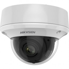 Hikvision Turbo HD DS-2CE5AH8T-VPIT3ZF 5 Megapixel Surveillance Camera - Dome - 196.85 ft Night Vision - 2560 x 1944 - 5x Optical - CMOS - Wall Mount, Junction Box Mount, Pole Mount, Ceiling Mount, Corner Mount, Pendant Mount - TAA Compliance DS-2CE5AH8T-