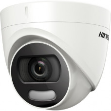 Hikvision ColorVu DS-2CE72HFT-F 5 Megapixel Surveillance Camera - Turret - 65.62 ft Night Vision - 2560 x 1944 - CMOS - Wall Mount, Pole Mount, Corner Mount, Junction Box Mount, Ceiling Mount - TAA Compliance DS-2CE72HFT-F 3.6MM