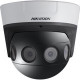 Hikvision PanoVu DS-2CD6924F-I(S) 8 Megapixel Network Camera - 1 Pack - Dome - 65.62 ft Night Vision - H.264, H.265, MJPEG, H.265+, H.264+ - 4096 x 1800 - CMOS - Wall Mount, Pendant Mount DS2CD6924FIS4MM