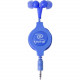 Emerge Earphone - Stereo - Blue - Mini-phone - Wired - Earbud - Binaural - Open - 3.90 ft Cable ETAUDIOBLU