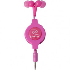 Emerge Earphone - Stereo - Pink - Mini-phone - Wired - Earbud - Binaural - Open - 3.90 ft Cable ETAUDIOPNK