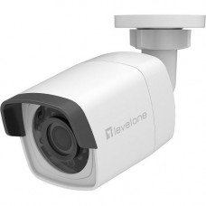 Cp Technologies LevelOne FCS-5067 4 Megapixel Network Camera - Color - 98.43 ft Night Vision - H.264+, AVI, Motion JPEG, H.264 - 2688 x 1520 - 4 mm - CMOS - Cable FCS-5067